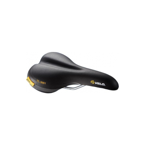 SADDLE Velo Plush, 269mm x 163mm, Double Density Comfort, inclined riding, Weight: 405g